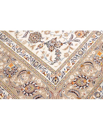 Tappeto Kashan Persia bianco 280x383