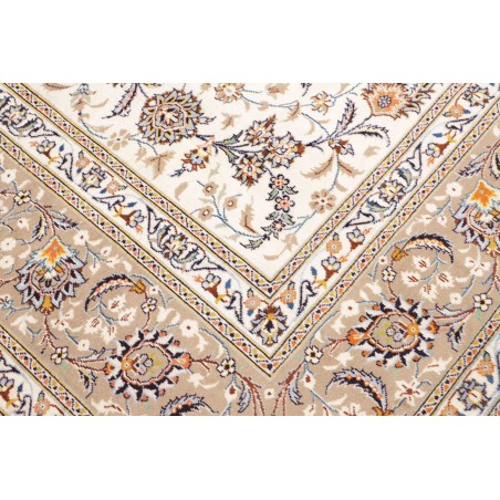 Tappeto Kashan Persia bianco 280x383