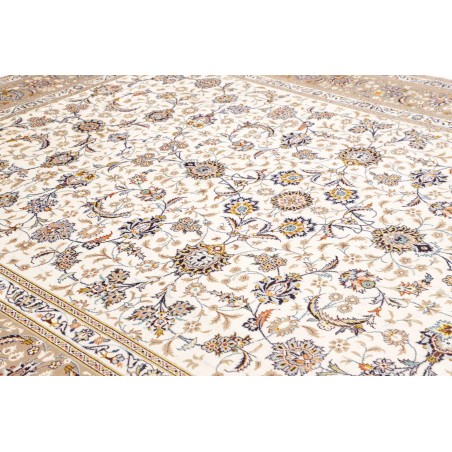 Tappeto Kashan Persia bianco 280x383
