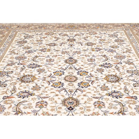 Tappeto Kashan Persia bianco 280x383