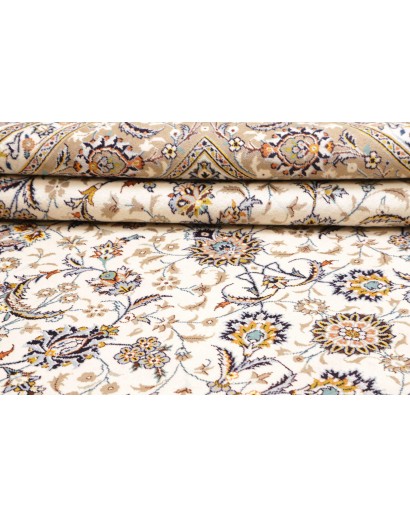 Tappeto Kashan Persia bianco 280x383