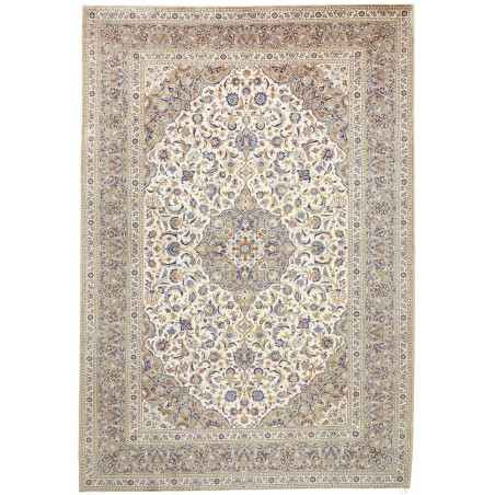 Tappeto Kashan Persia beige marrone 252x367
