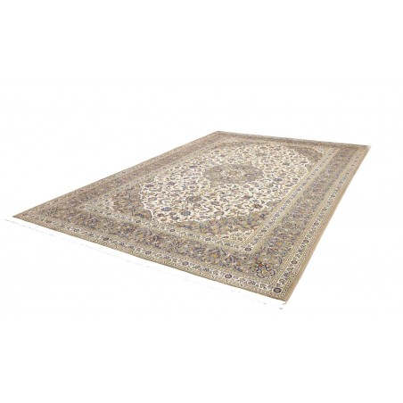 Tappeto Kashan Persia beige marrone 252x367