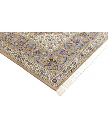 Tappeto Kashan Persia beige marrone 252x367