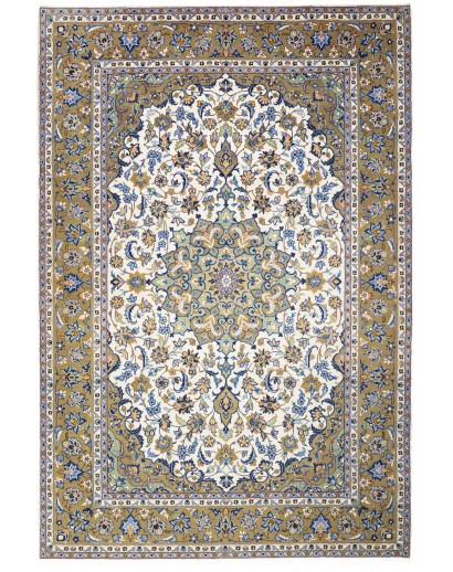 Tappeto Nadjafabad Persia marrone beige 225x332