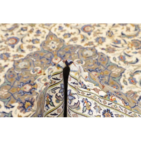 Tappeto Kashan Persia beige marrone 252x367