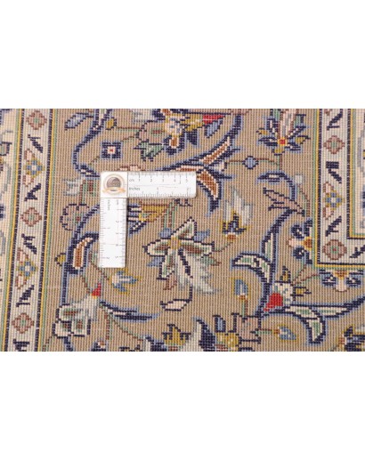 Tappeto Kashan Persia beige marrone 252x367