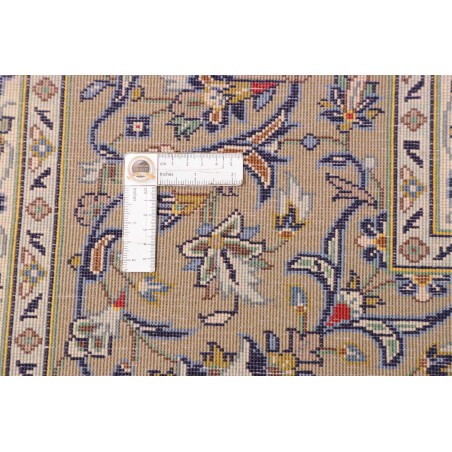 Tappeto Kashan Persia beige marrone 252x367