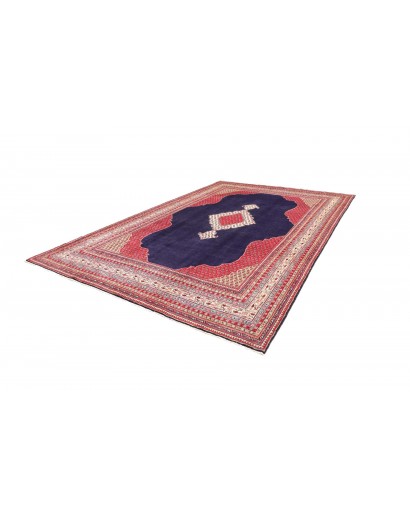 Tappeto Sarough Persia azzurro bianco 262x395