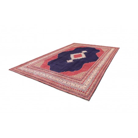 Tappeto Sarough Persia azzurro bianco 262x395