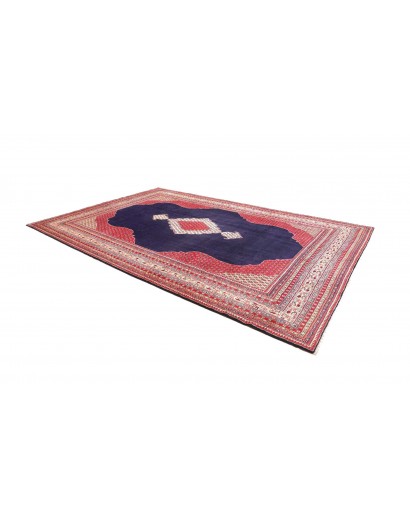 Tappeto Sarough Persia azzurro bianco 262x395