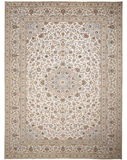 Tappeto Kashan Persia bianco 293x395