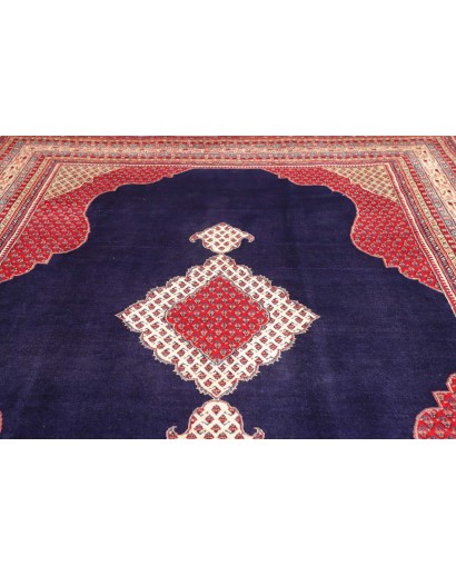 Tappeto Sarough Persia azzurro bianco 262x395