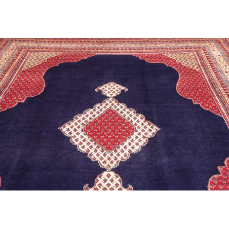 Tappeto Sarough Persia azzurro bianco 262x395