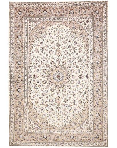 Tappeto Kashan Persia bianco 243x355