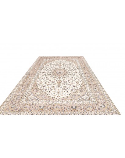 Tappeto Kashan Persia bianco 243x355