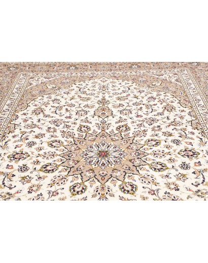 Tappeto Kashan Persia bianco 243x355