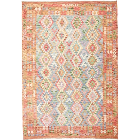 Tappeto Kilim Afghanistan marrone 209x298