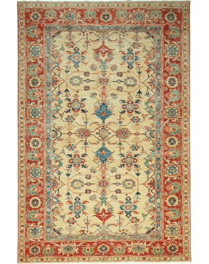Tappeto Kazak Fine Pakistan marrone 204x308