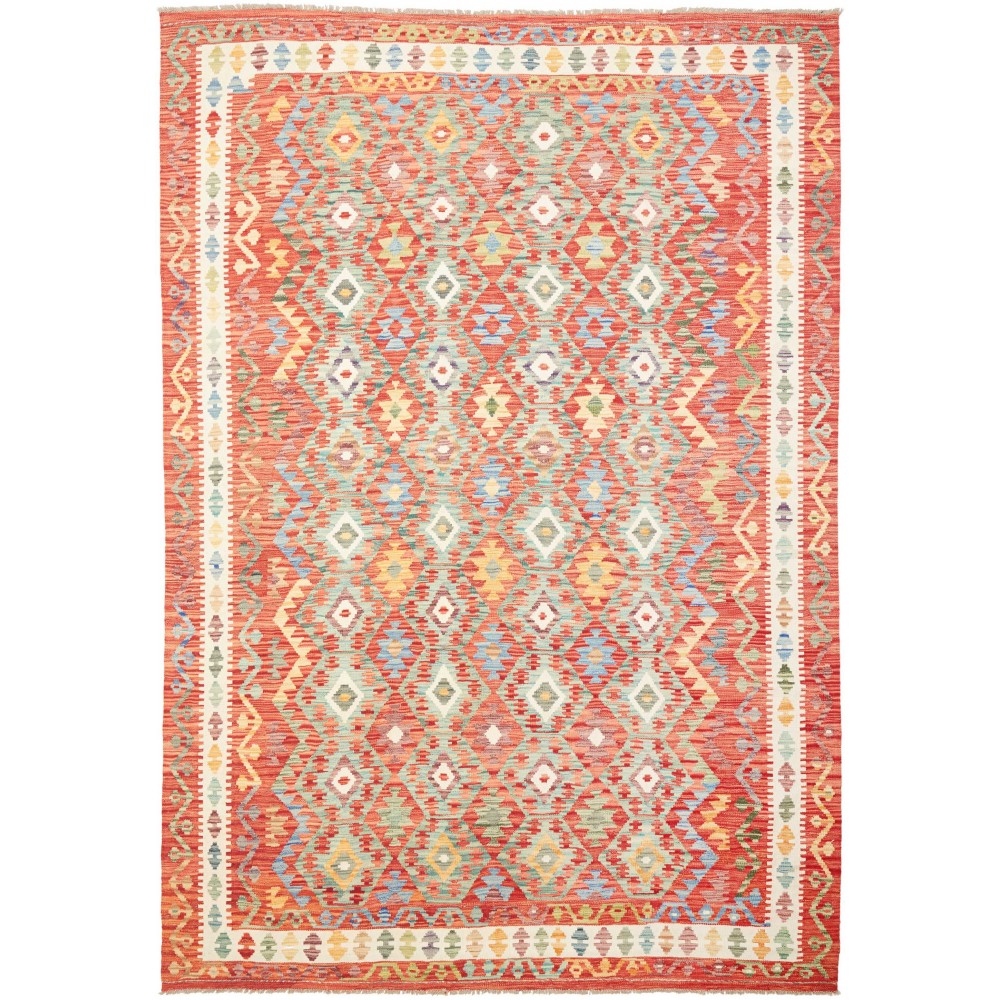 Tappeto Kilim Afghanistan marrone 205x295