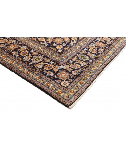 Tappeto Kashan Persia bianco grigio 305x412