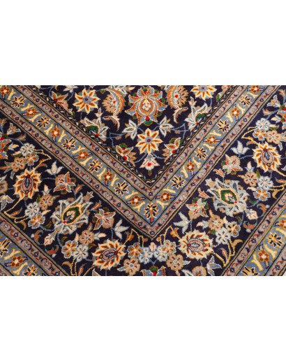 Tappeto Kashan Persia bianco grigio 305x412