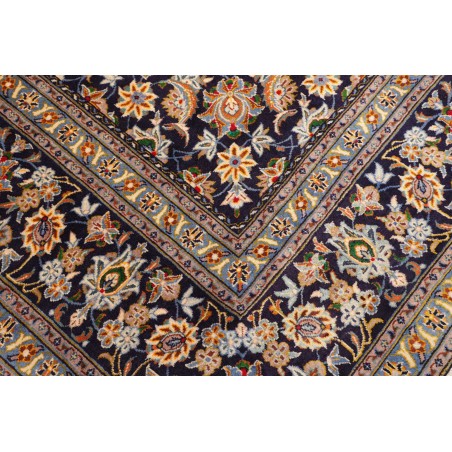 Tappeto Kashan Persia bianco grigio 305x412