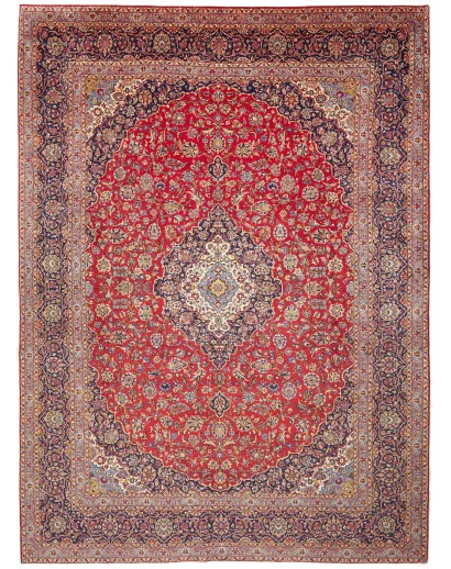 Tappeto Ardakan Persia bianco marrone 300x415