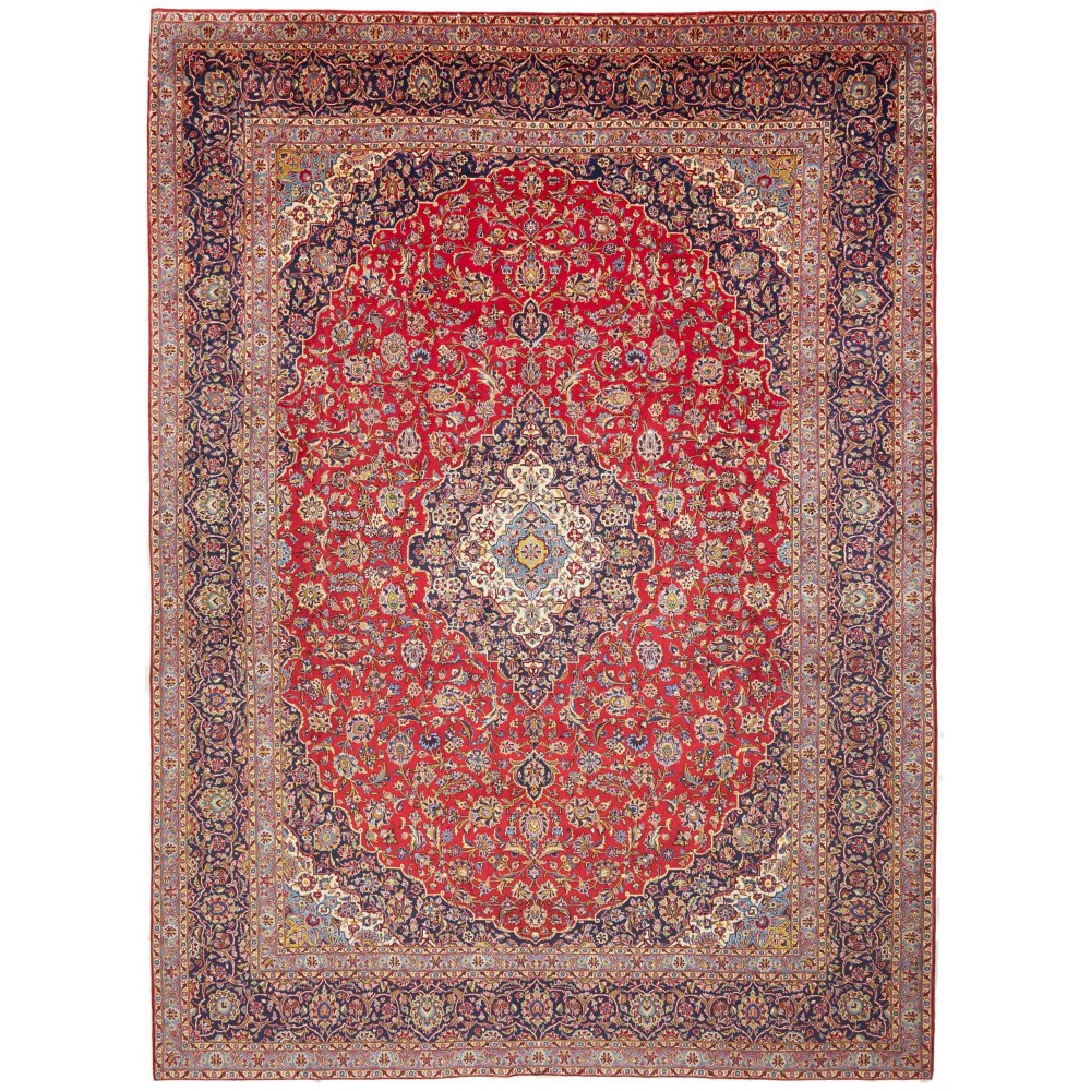 Tappeto Ardakan Persia bianco marrone 300x415