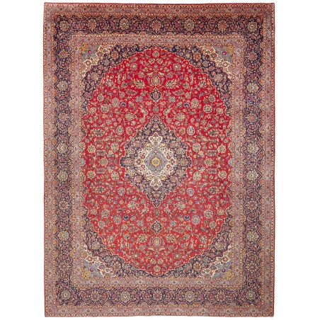 Tappeto Ardakan Persia bianco marrone 300x415