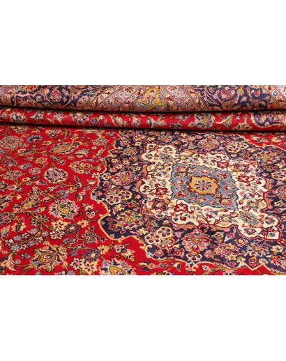 Tappeto Ardakan Persia bianco marrone 300x415