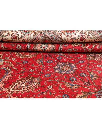 Tappeto Tabriz Persia marrone giallo 300x385