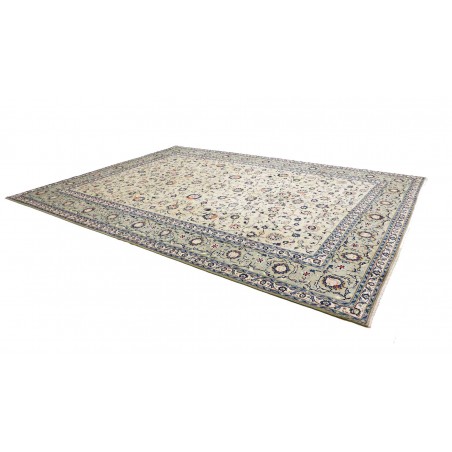 Tappeto Kashan Persia beige grigio 305x410