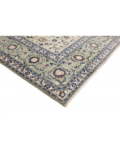 Tappeto Kashan Persia beige grigio 305x410