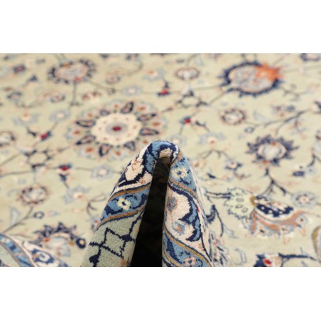 Tappeto Kashan Persia beige grigio 305x410