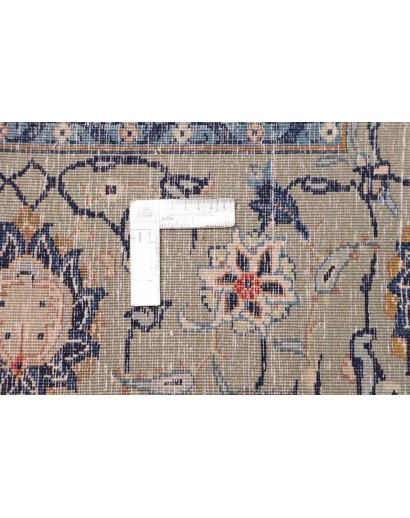 Tappeto Kashan Persia beige grigio 305x410