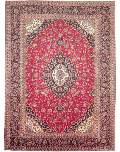 Tappeto Ardakan Persia marrone grigio 293x394