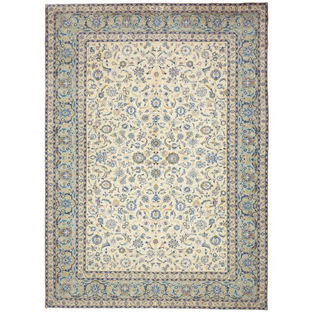 Tappeto Kashan Persia beige grigio 292x400