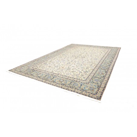 Tappeto Kashan Persia beige grigio 292x400