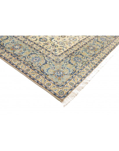 Tappeto Kashan Persia beige grigio 292x400