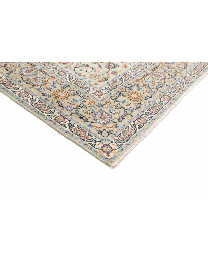 Tappeto Kashan Persia beige bianco 260x370