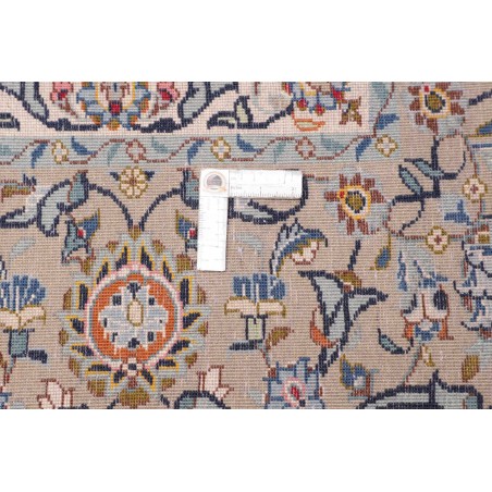 Tappeto Kashan Persia beige bianco 260x370