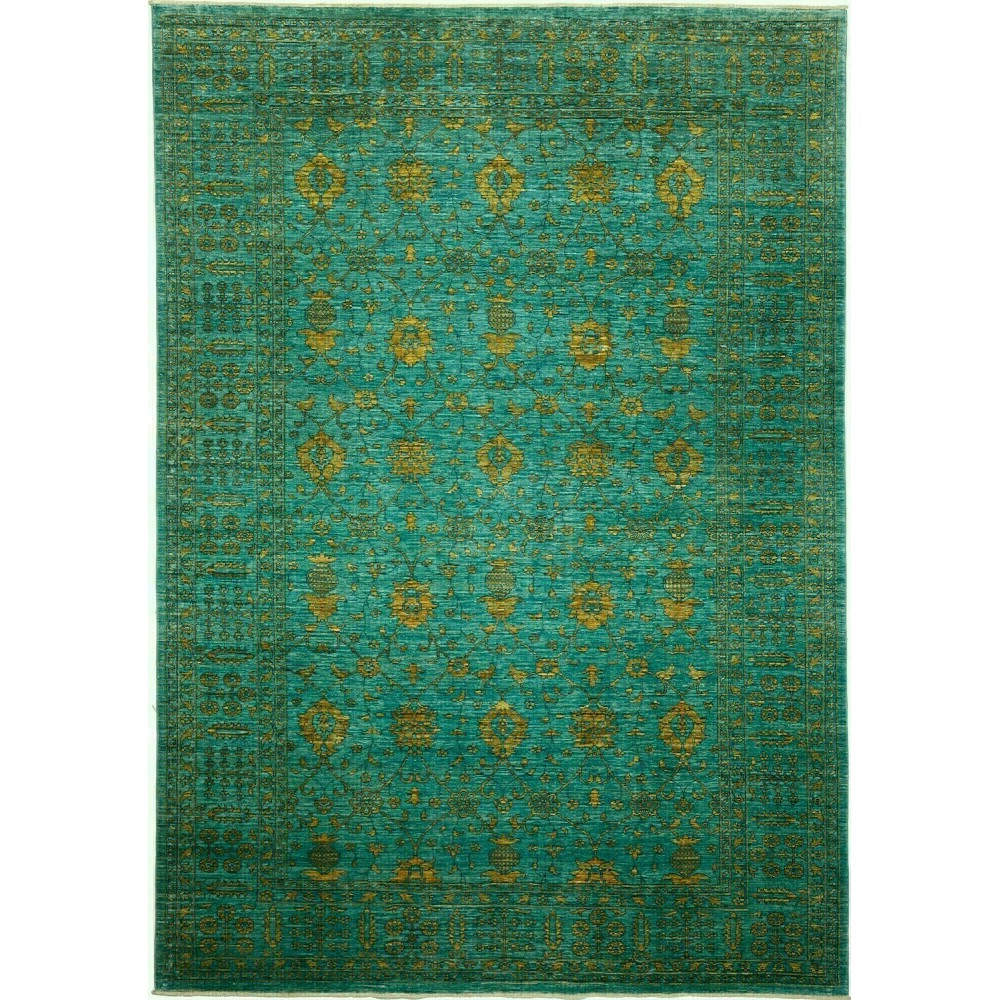 Tappeto Zigler Fine Pakistan verde blu 212x299 Tappeto Zigler Fine Pakistan verde blu 212x299