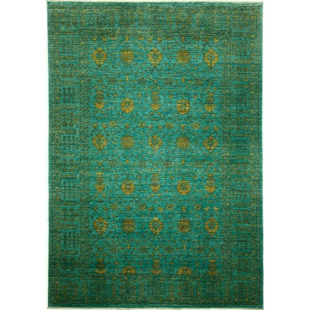 Tappeto Zigler Fine Pakistan verde blu 212x299