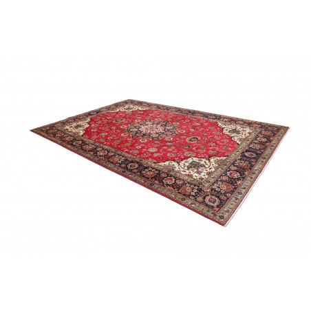 Tappeto Tabriz Persia marrone grigio 250x362