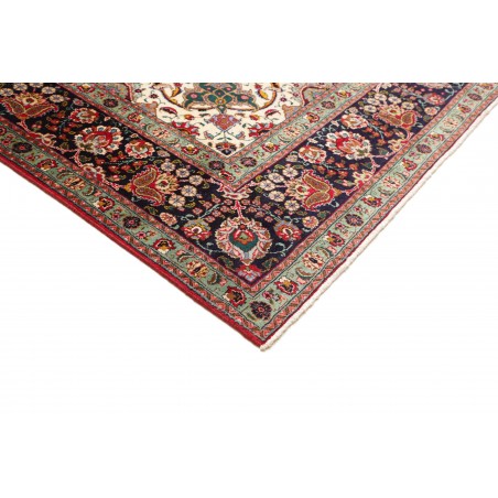 Tappeto Tabriz Persia marrone grigio 250x362