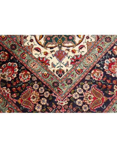 Tappeto Tabriz Persia marrone grigio 250x362