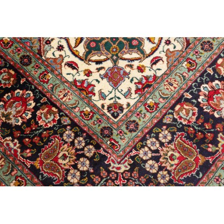 Tappeto Tabriz Persia marrone grigio 250x362