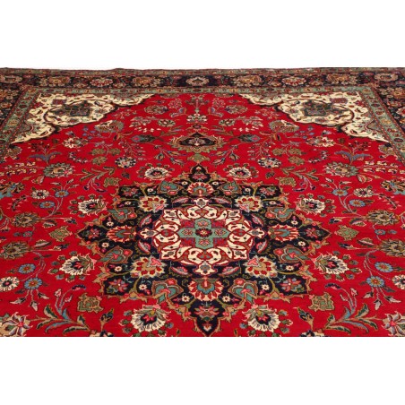 Tappeto Tabriz Persia marrone grigio 250x362