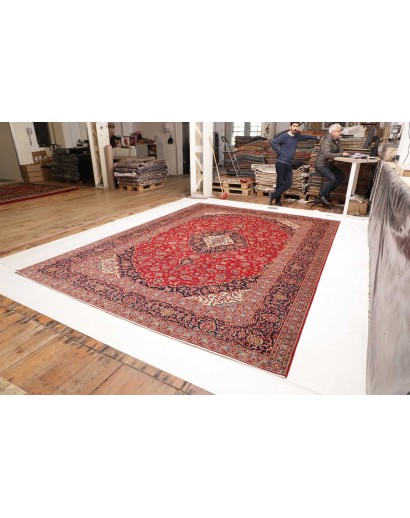 Tappeto Ardakan Persia marrone 298x413